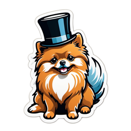 pet dog hat SVG PNG design with clean design elements