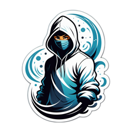 ninja SVG PNG design with clean design elements