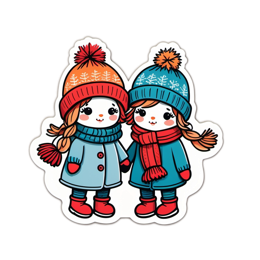 winter friends SVG PNG design