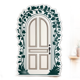 nature doorway SVG PNG design