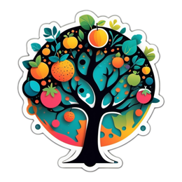 nature fruit tree SVG PNG design
