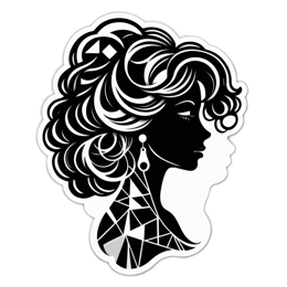 black silhouette SVG PNG design