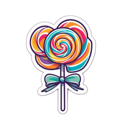 candy sticker SVG PNG design with clean design elements