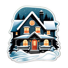 winter home decor SVG PNG design