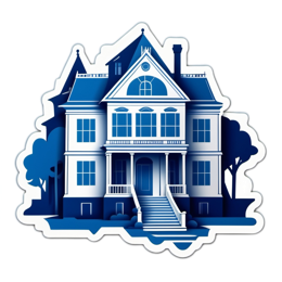 house blue print SVG PNG design