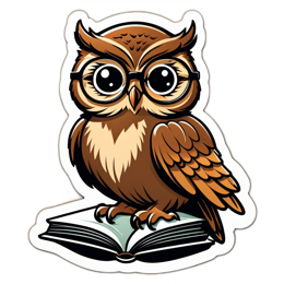 owl intellectual SVG PNG design