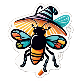 bee hat SVG PNG design