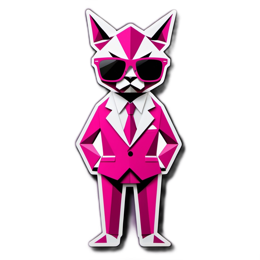 fashion stylish cat SVG PNG design