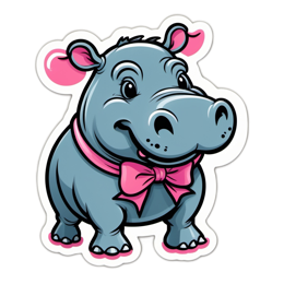 sticker cute hypo SVG PNG design with clean design elements