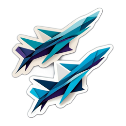 stickers planes SVG PNG design