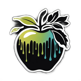 apple drops SVG PNG design with clean design elements