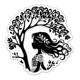 silhouette nature SVG PNG design