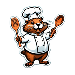 kitchen chefsquirrel SVG PNG design