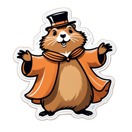 fantasy marmot SVG PNG design