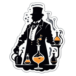 lab experiment chemistry SVG PNG design with clean design elements