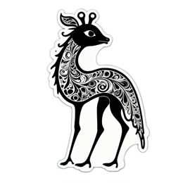 artistic animal SVG PNG design