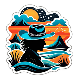 nature silhouette SVG PNG design with clean design elements