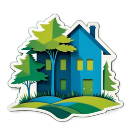 home SVG PNG design with clean design elements