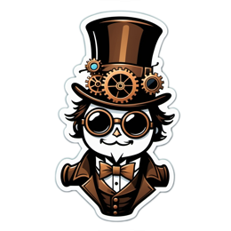steampunk owl SVG PNG design