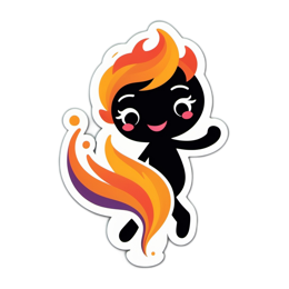 character fire SVG PNG design