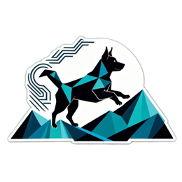 hiking sticker SVG PNG design