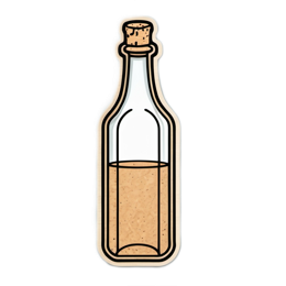 vintage bottle SVG PNG design with clean design elements