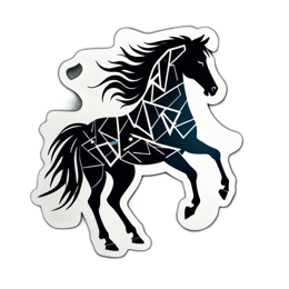 animal horse SVG PNG design with clean design elements