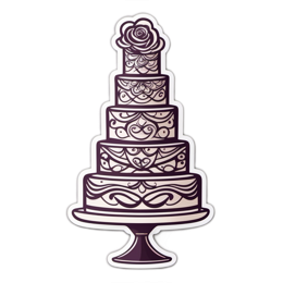cake decoration rose SVG PNG design