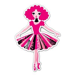 ballet brightcolors SVG PNG design with clean design elements