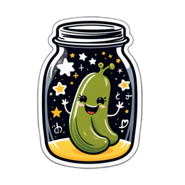 fantasy pickle star SVG PNG design