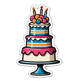 cake birthday SVG PNG design