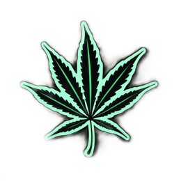 decoration leaf green SVG PNG design with clean design elements