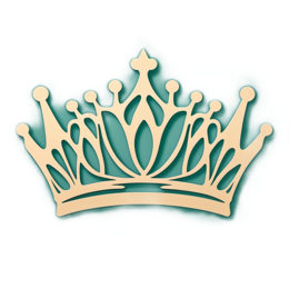 crown decoration SVG PNG design