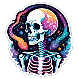 skeleton SVG PNG design with clean design elements