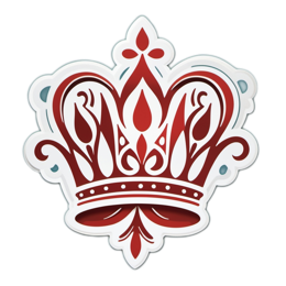 crown SVG PNG design with clean design elements