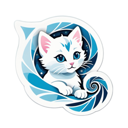 fantasy cat SVG PNG design