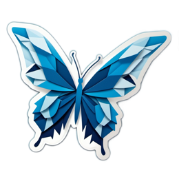 butterfly artistic SVG PNG design