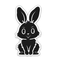 unicorn blackrabbit SVG PNG design with clean design elements