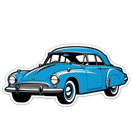 car sticker SVG PNG design with clean design elements