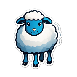 sheep SVG PNG design with clean design elements