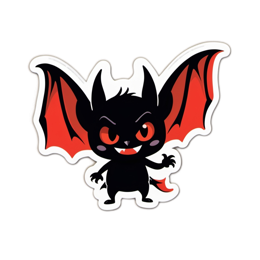 sticker character dragon SVG PNG design with clean design elements